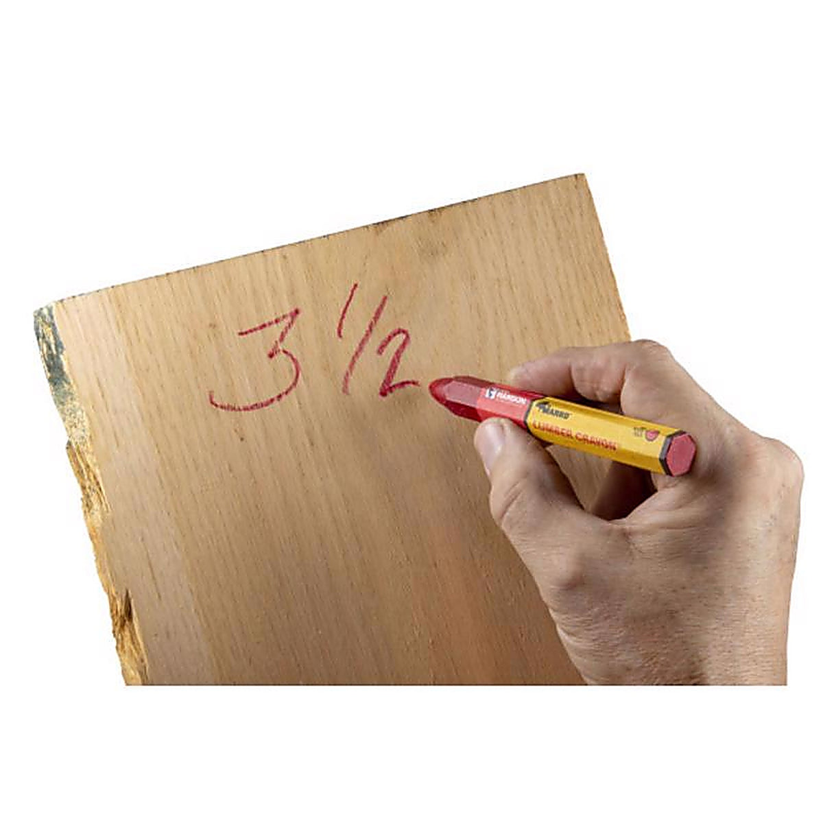 C.H. Hanson 10475 4-1/4 in. L Lumber Crayon Set Red/Yellow 2/pc.