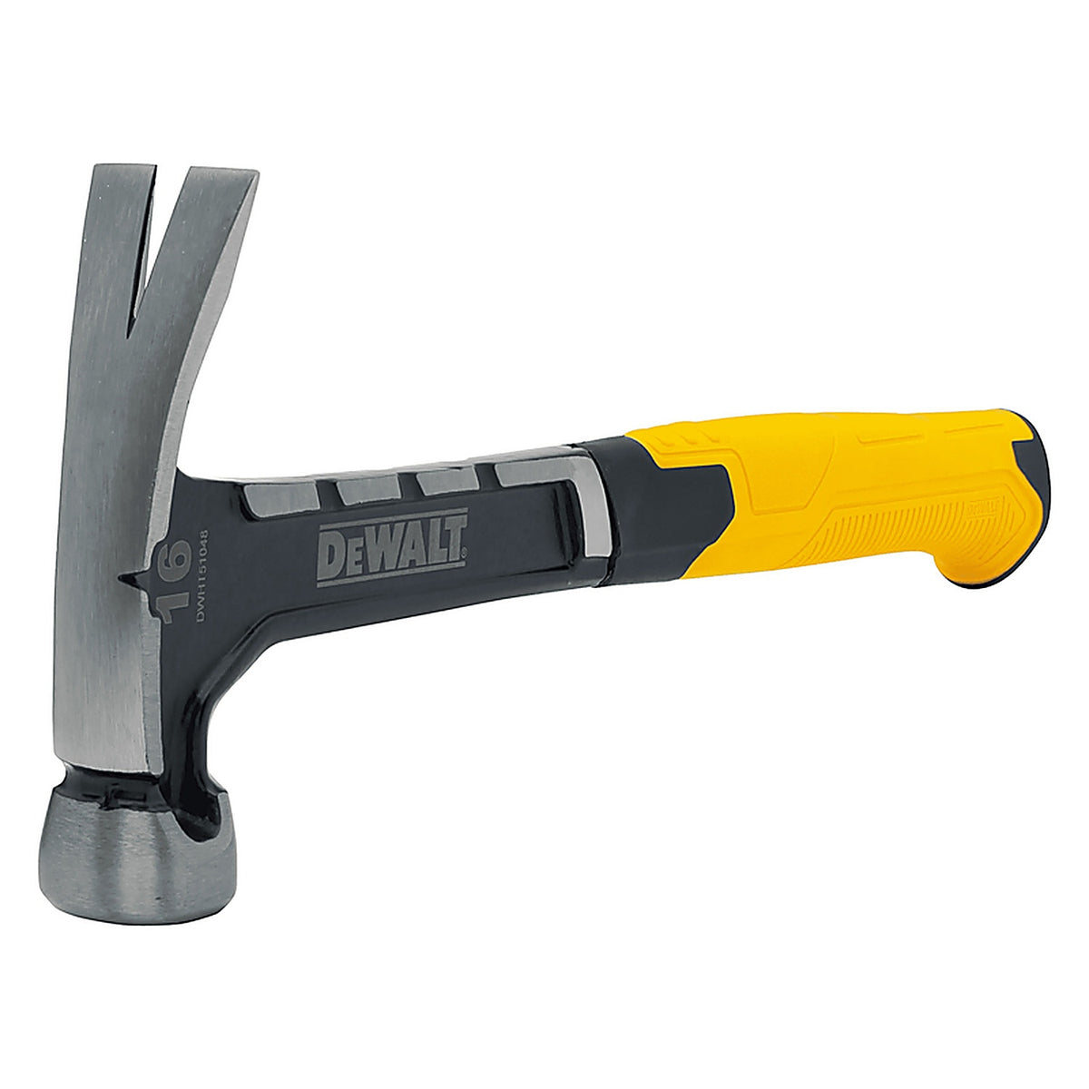 DeWalt DWHT51003 16 oz Smooth Face Rip Claw Hammer 7-1/2 in. Steel Handle