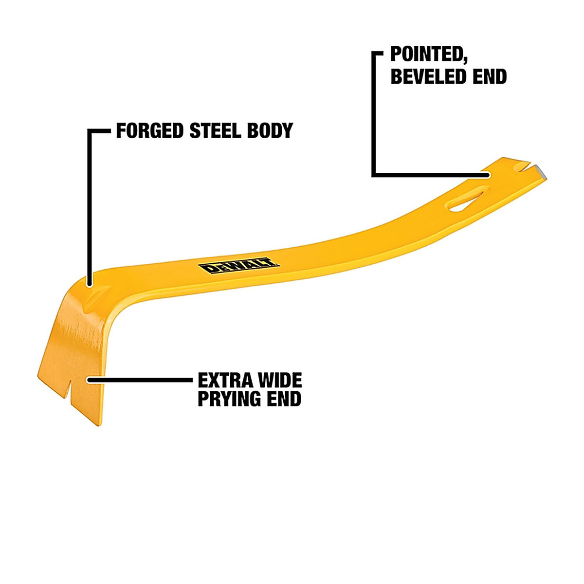 DeWalt - DWHT55160 - 15 In. Flat Pry Bar