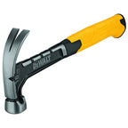DeWalt DWHT51002 16 oz Smooth Face Curve Claw Hammer 11-3/4 in. Steel Handle