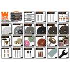 Wen - 230282A - Rotary Tool Accessory Kit 282 Piece
