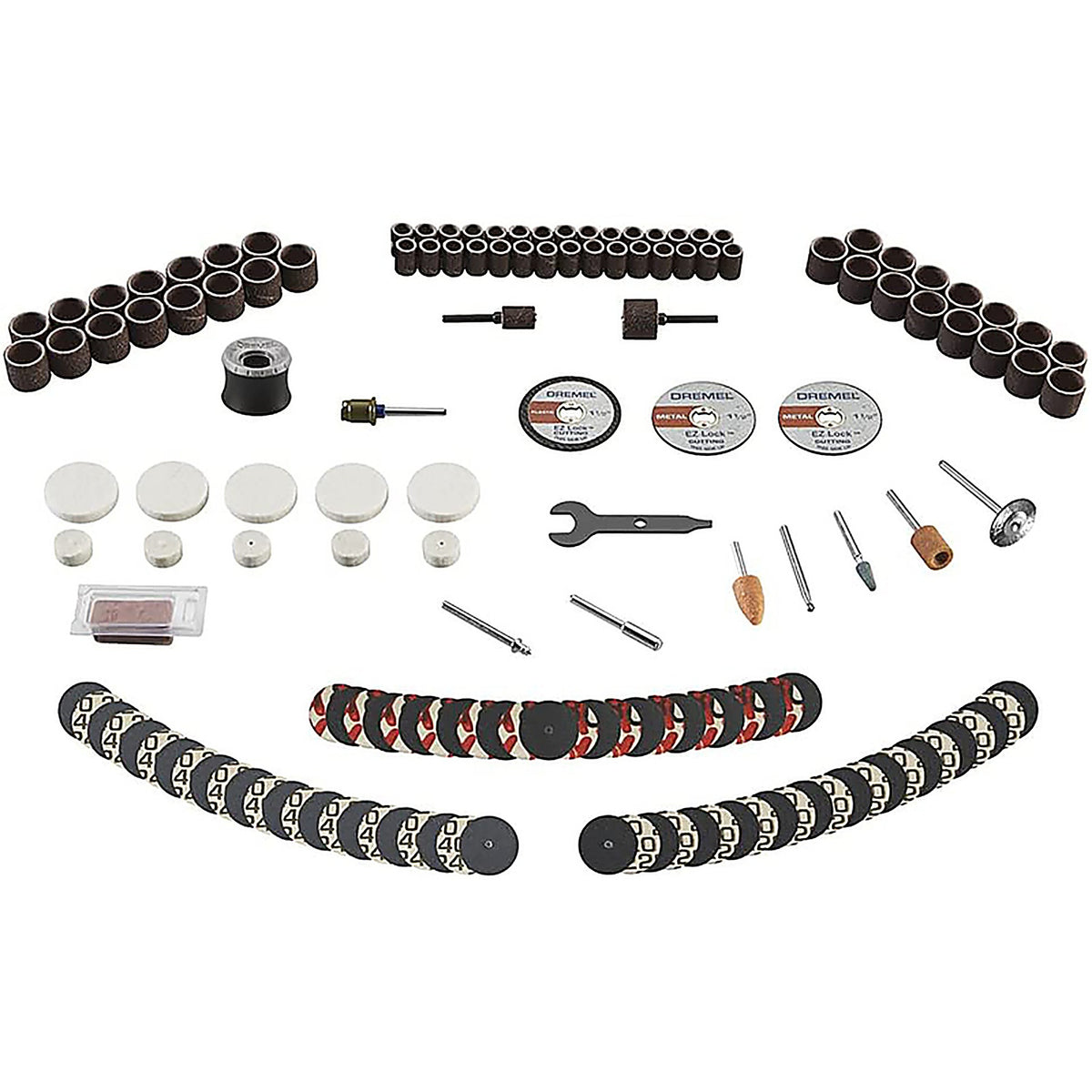 Dremel - 710-08 - Ez Lock All-Purpose Rotary Tool Accessory Kit 160 Piece