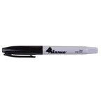C.H. Hanson 10605 Sure Point Black Medium Tip Permanent Marker 1/Pack