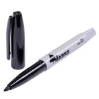 C.H. Hanson 10605 Sure Point Black Medium Tip Permanent Marker 1/Pack