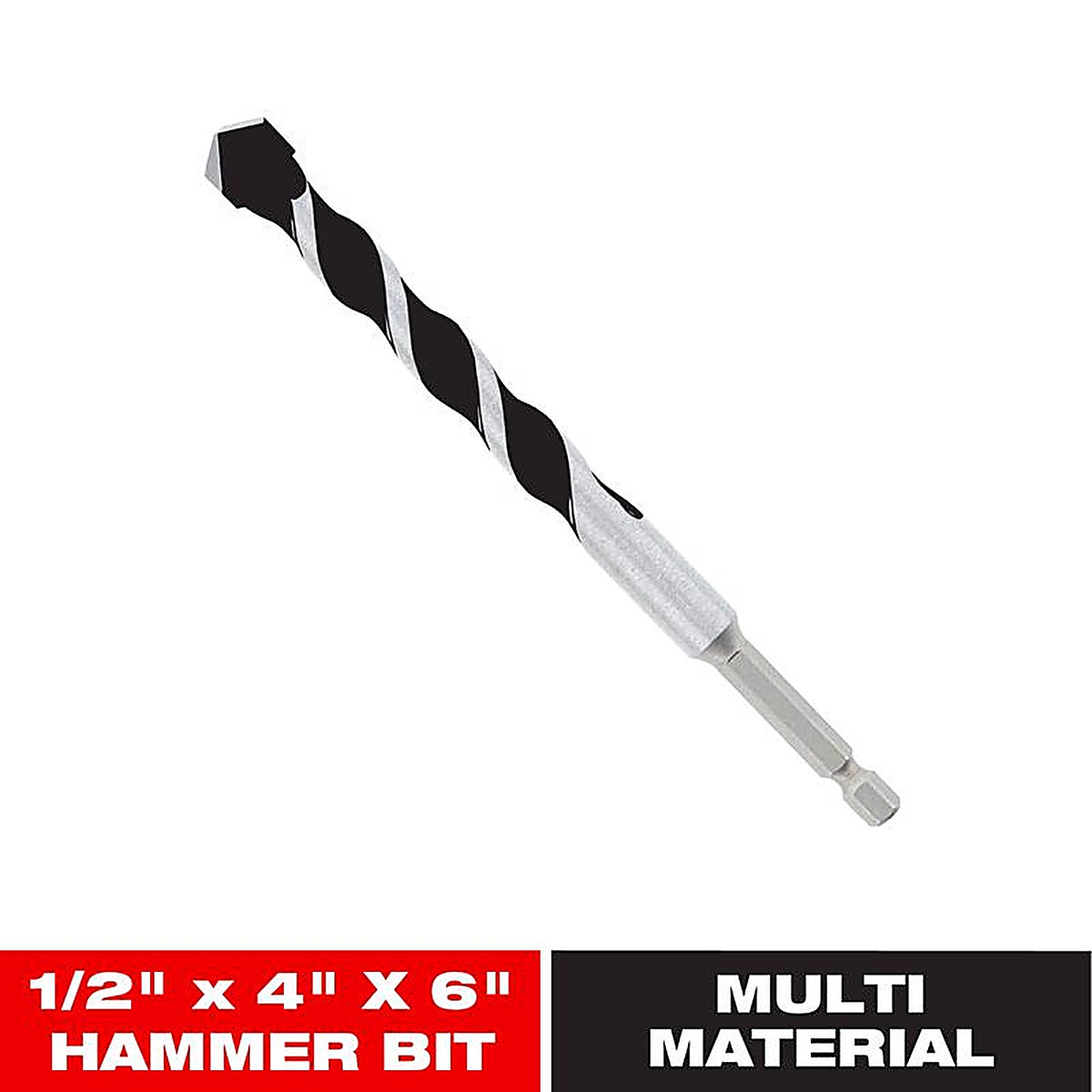 Diablo DMAMM1120 1/2 in. S X 6 in. L Carbide Tipped Hammer Drill Bit 1 pk