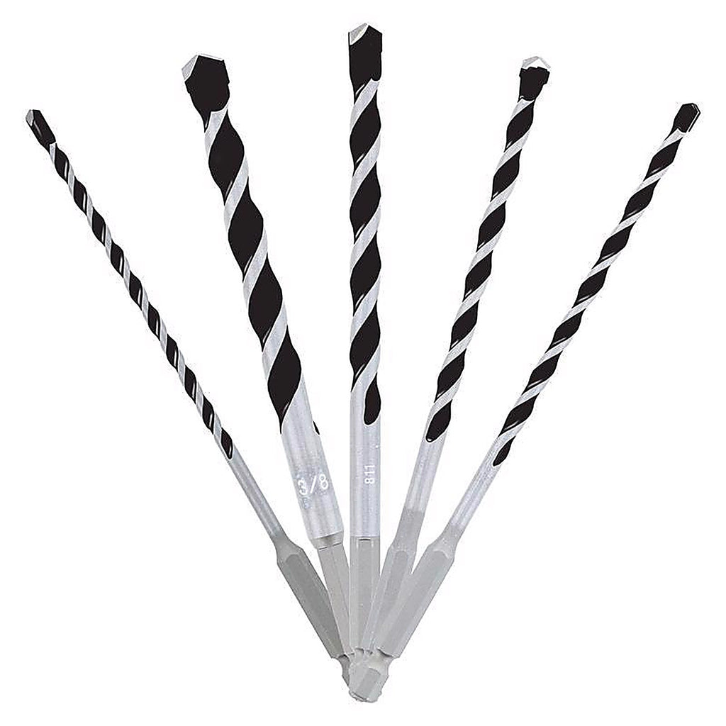 Diablo DMAMM1190-S5 Carbide Tipped Hammer Drill Bit Set 5 pc
