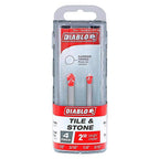 Diablo DMANS1070-S4 Carbide Tipped Tile and Stone Drill Bit Set 4 pc