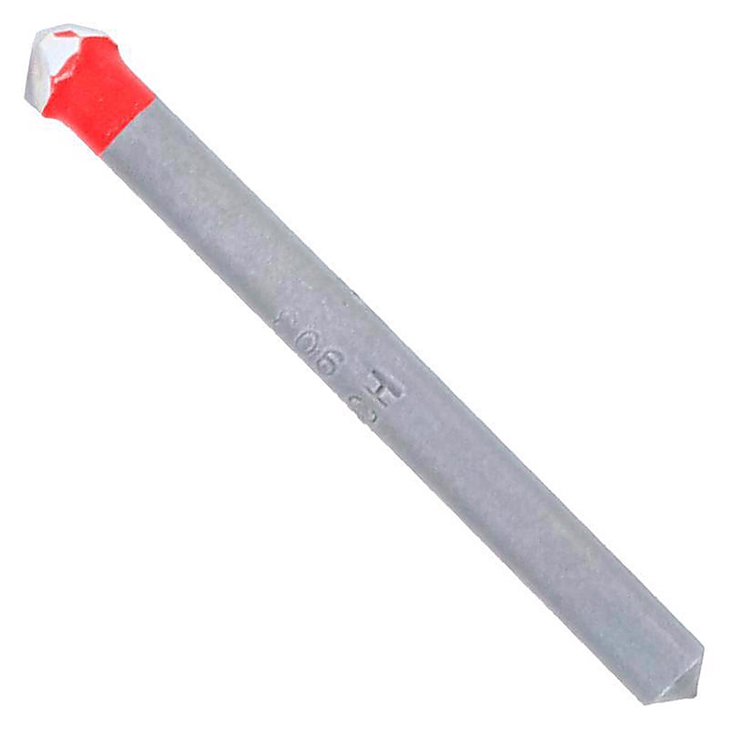 Diablo DMANS1030 1/4 in. S X 2-1/4 in. L Carbide Tipped Tile and Stone Drill Bit 1 pk