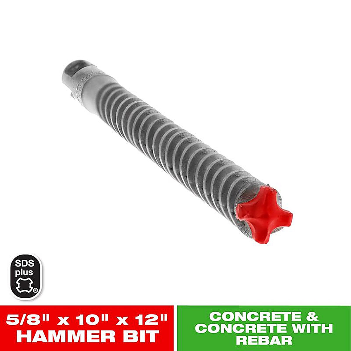 Diablo DMAPL4230 Rebar Demon 5/8 in. X 12 in. L Carbide Hammer Drill Bit 1 pk