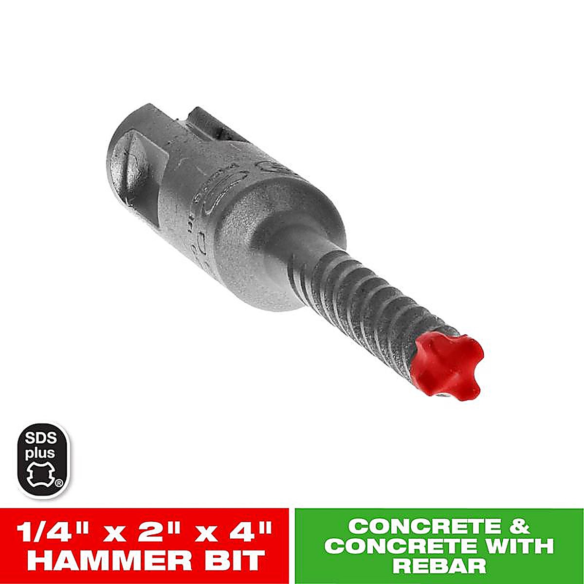 Diablo DMAPL4060 Rebar Demon 1/4 in. X 4 in. L Carbide Hammer Drill Bit 1 pk
