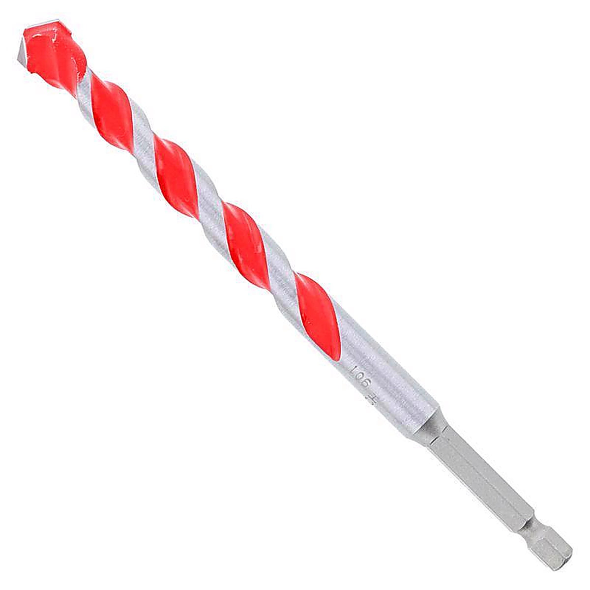 Diablo DMARG1140 SPEEDemon 7/16 in. S X 6 in. L Carbide Tipped Red Granite Hammer Drill Bit 1 pk