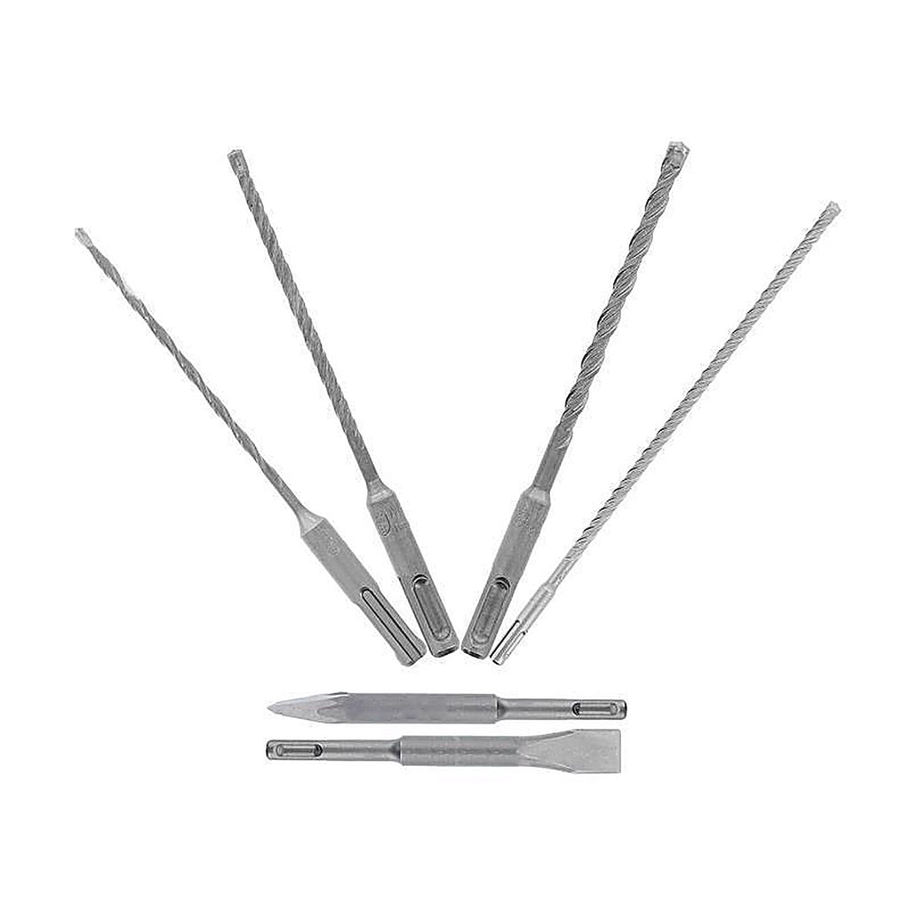 Diablo DMAPL9930-S6 Rebar Demon Carbide SDS-Plus Concrete Demolition Set 6 pc
