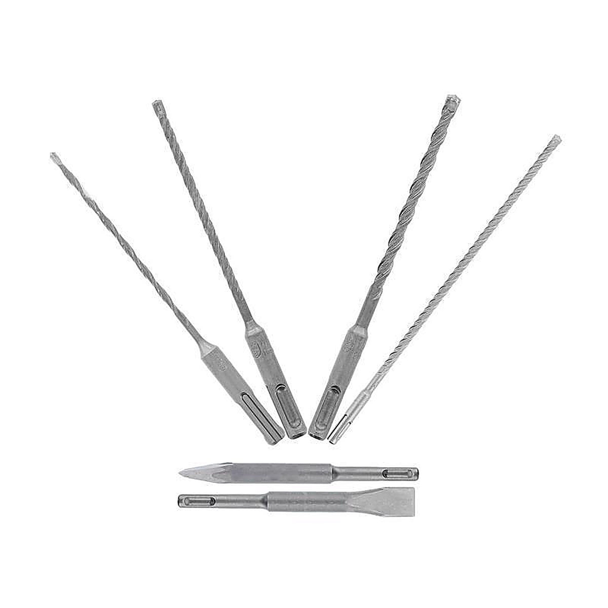 Diablo DMAPL9930-S6 Rebar Demon Carbide SDS-Plus Concrete Demolition Set 6 pc