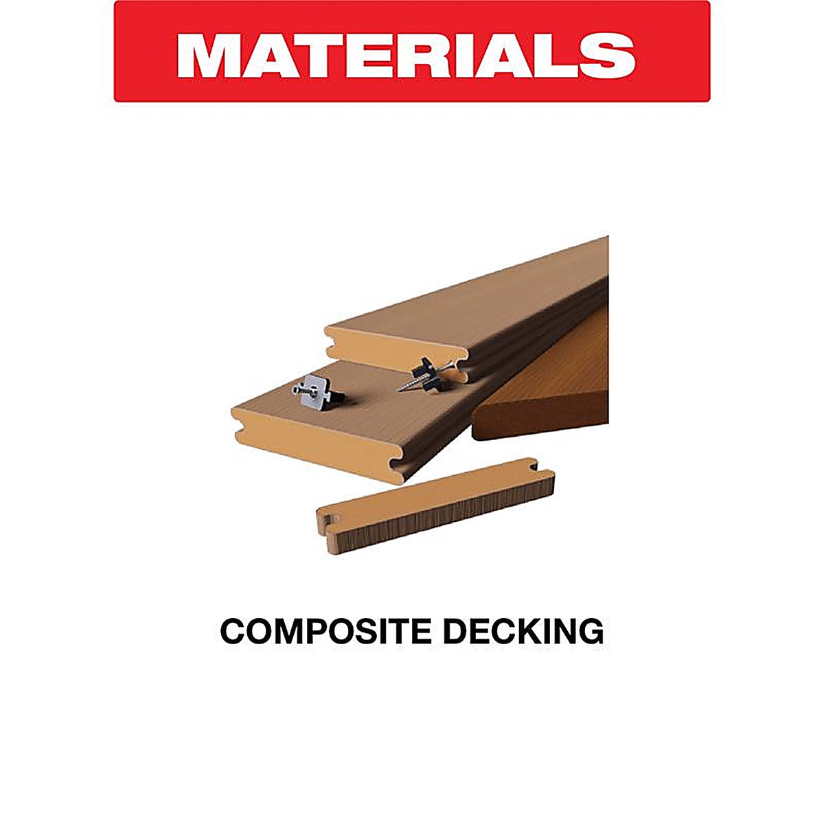 Diablo - DJT144DHM - 4 In. Carbide T-Shank Composite Decking Jig Saw Blade 5/7 TPI 1 Pack