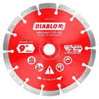 Diablo - DMADS0900 - 9 In. D X 7/8 In. Diamond Segmented Masonry Cut-Off Disc
