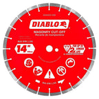 Diablo - DMADS1400 - 14 In. D X 1 In. Diamond Segmented Masonry Cut-Off Disc