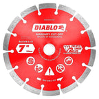 Diablo - DMADS0700 - 7 In. D X 7/8 In. Diamond Masonry Cut-Off Disc 1 Pack