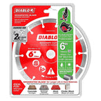 Diablo - DMADS0600 - 6 In. D X 7/8 In. Diamond Masonry Cut-Off Disc 1 Pack
