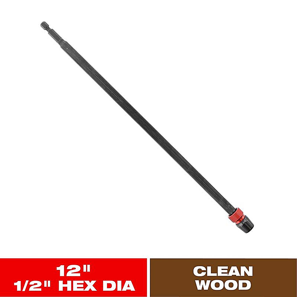 Diablo - DXT1020 - 1/4 In. X 12 In. L Universal Extension HEX Shank 1 Piece
