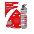 Diablo DCT318120H10G 3-1/8 in. Ceramic Blend Hook and Lock Triangle Sanding Sheets 120 Grit Medium 10 pk
