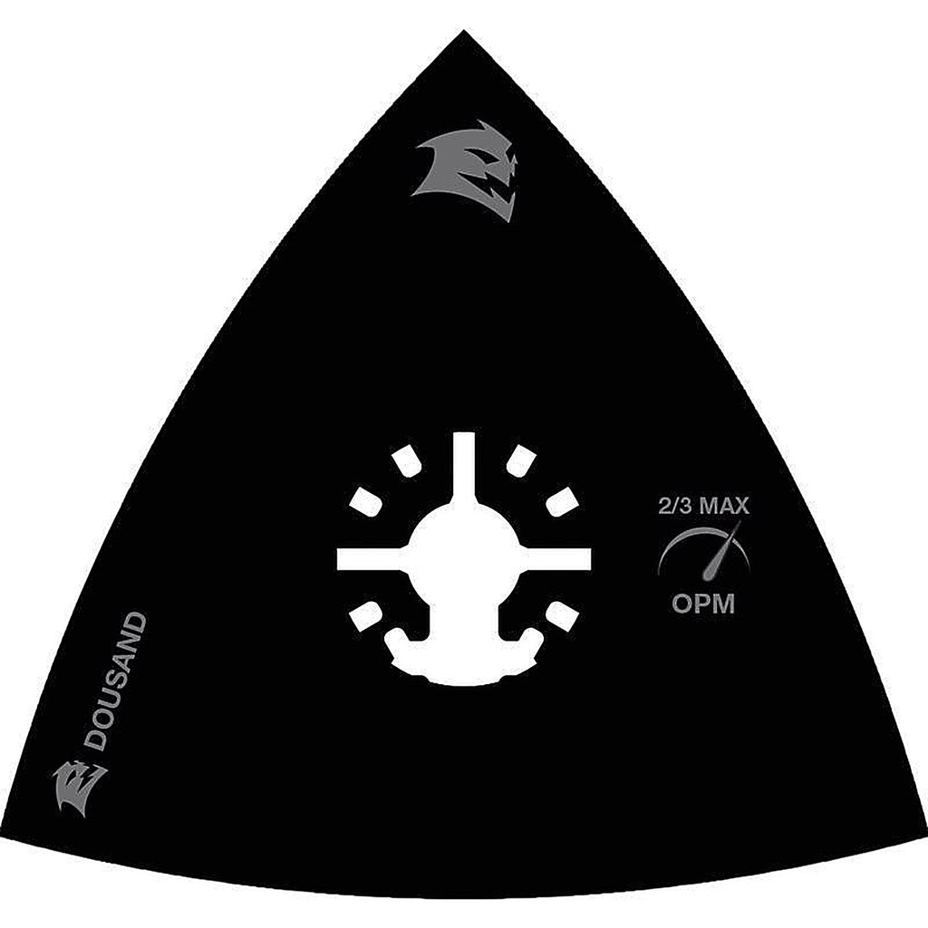 Diablo - DOUSAND - 3-1/8 In. X 3-1/8 In. W Rubber Triangular Oscillating Sanding Pad 1 Pack