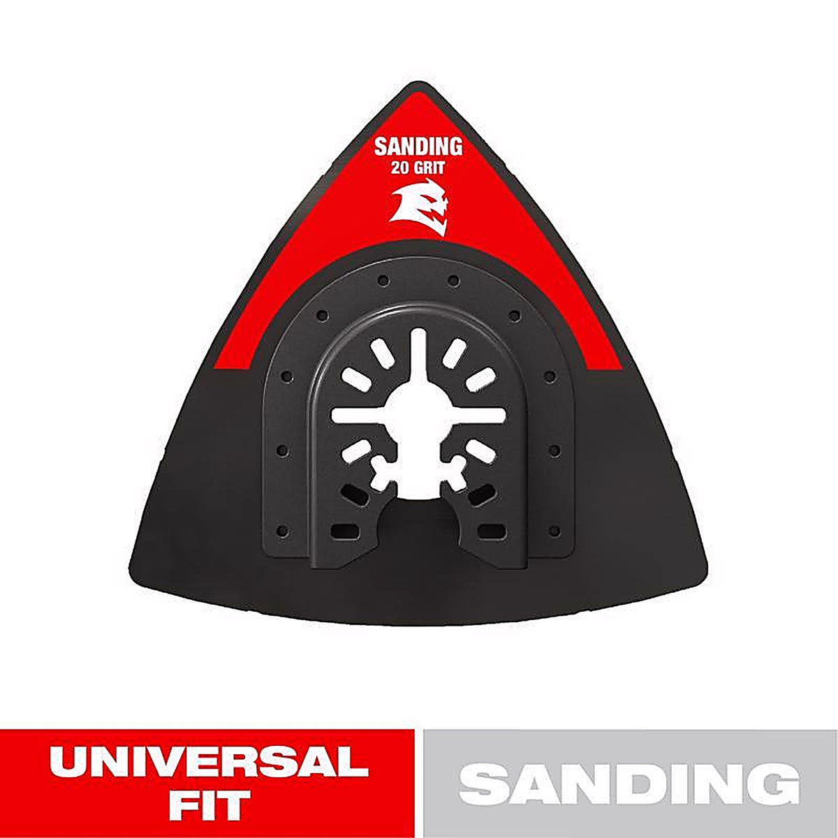 Diablo - DOU20CGSP - 3-1/2 In. W Carbide Grit Triangular Oscillating Sanding Plate General Purpose Cuts 1 Pack