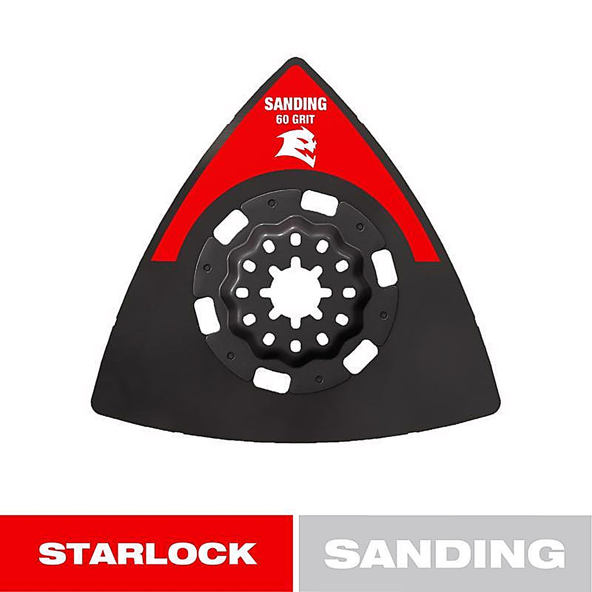 Diablo - DOS60CGSP - Starlock 3-1/2 In. W Carbide Grit Triangular Oscillating Sanding Plate Wood 1 Pack
