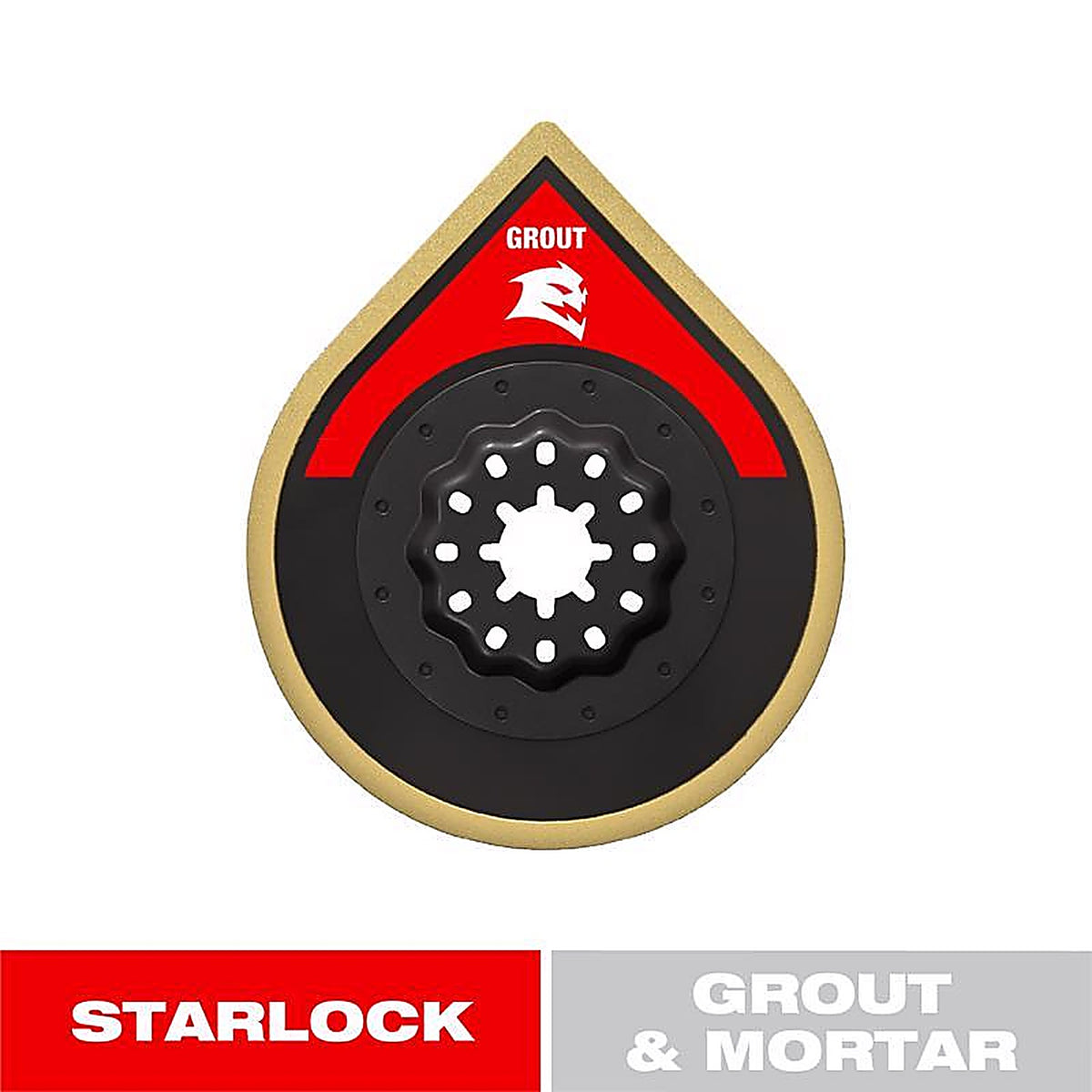 Diablo - DOSCGX - Starlock 2-3/4 In. W Carbide Grit Oscillating Sanding Blade Grout and Mortar 1 Pack
