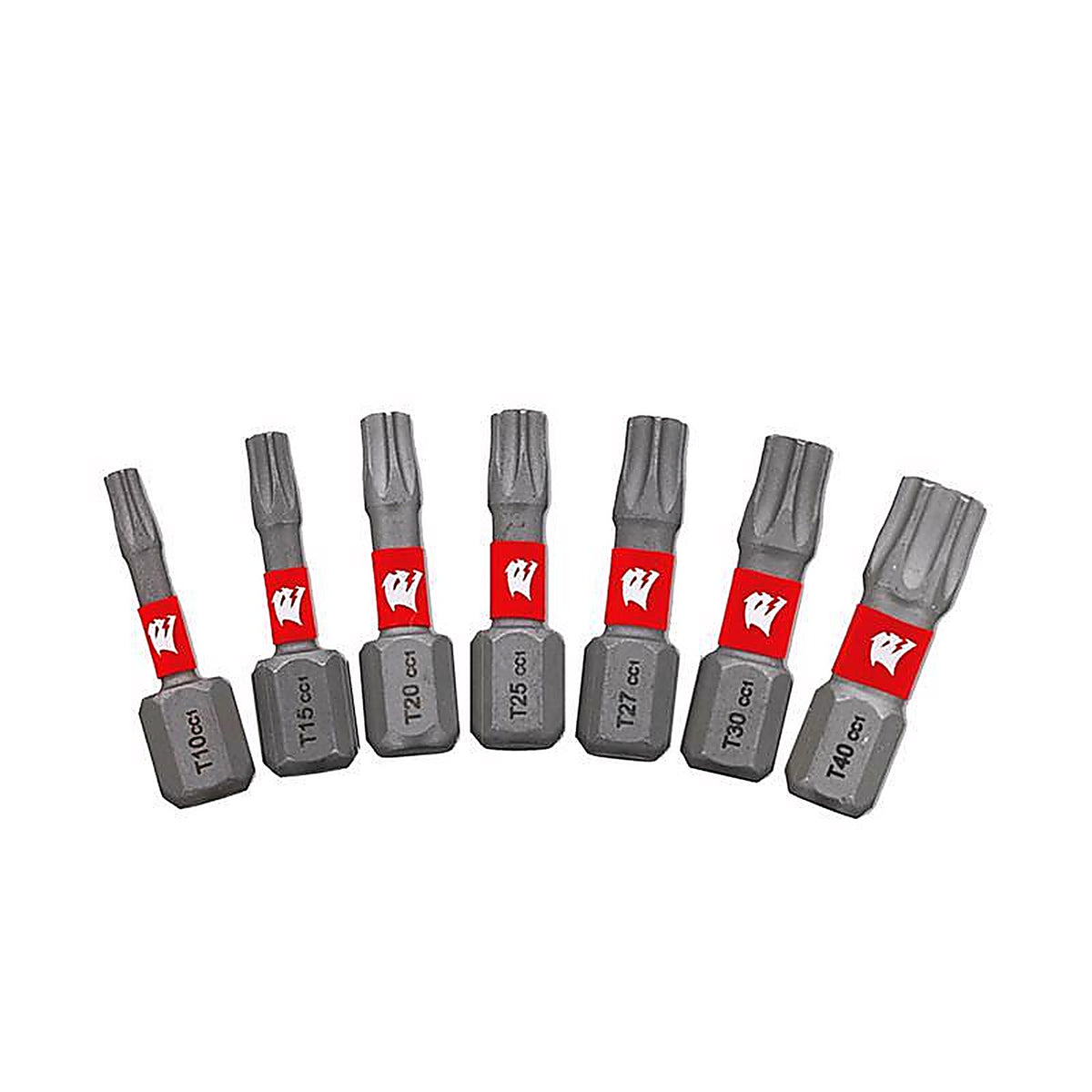 Diablo - DTHV1-S7 - Torx Security 1 In. L Drive Bit Set Black Oxide 7 Piece