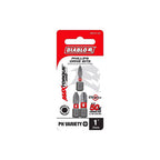 Diablo - DPHV1-S3 - Phillips 1 In. L Insert Bit Set Black Oxide 3 Piece