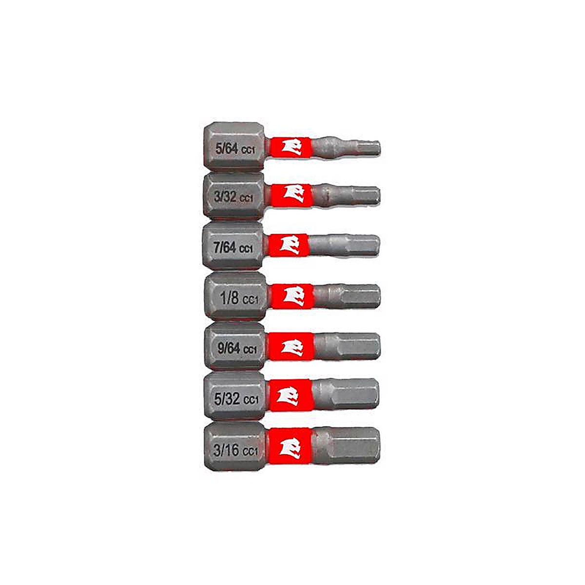 Diablo - DHXV1-S7 - HEX 1 In. L Drive Bit Set 7 Piece