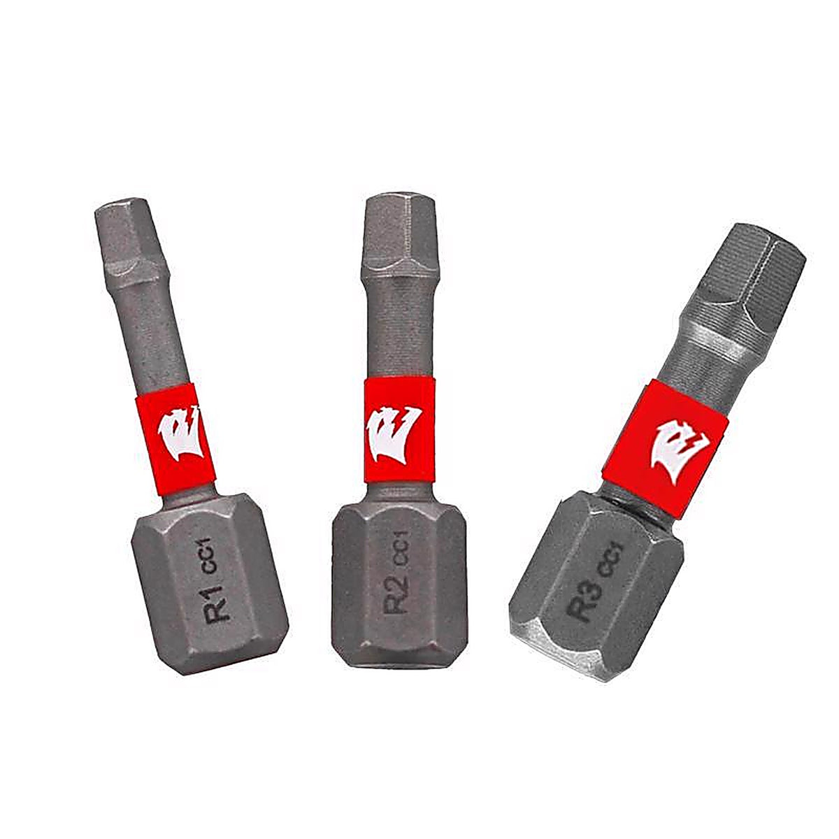 Diablo - DSQV1-S3 - Square 1 In. L Driver Bit Set Black Oxide 3 Piece