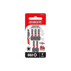 Diablo - DSQ21P5 - Square #2 X 1 In. L Driver Bit Black Oxide 5 Pack
