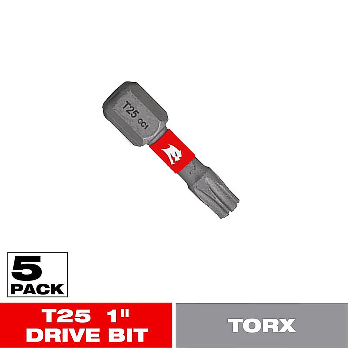 Diablo - DT251P5 - Torx #25 X 1 In. L Driver Bit Black Oxide 5 Pack