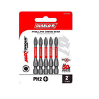 Diablo - DPH22P5 - Phillips #2 X 2 In. L Driver Bit Black Oxide 5 Pack