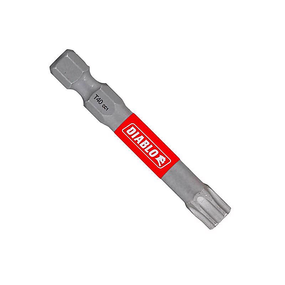 Diablo - DT402P5 - Torx #40 X 2 In. L Driver Bit Black Oxide 5 Pack