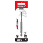 Diablo - DSQ235P1 - Square #2 X 3-1/2 In. L Sq2 Driver Bit Black Oxide 1 Piece