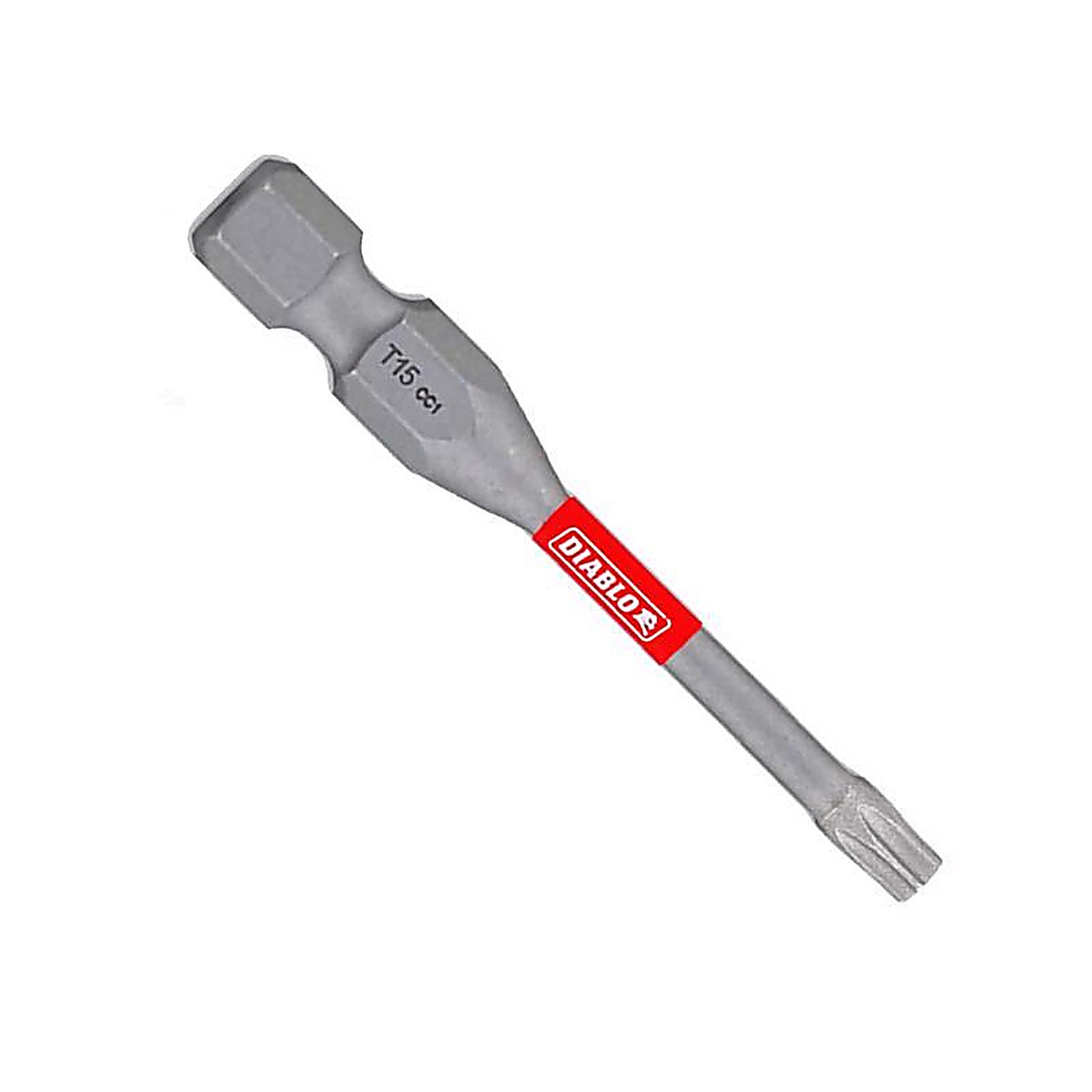 Diablo - DT152P1 - Torx #15 X 2 In. L Driver Bit Black Oxide 1 Piece