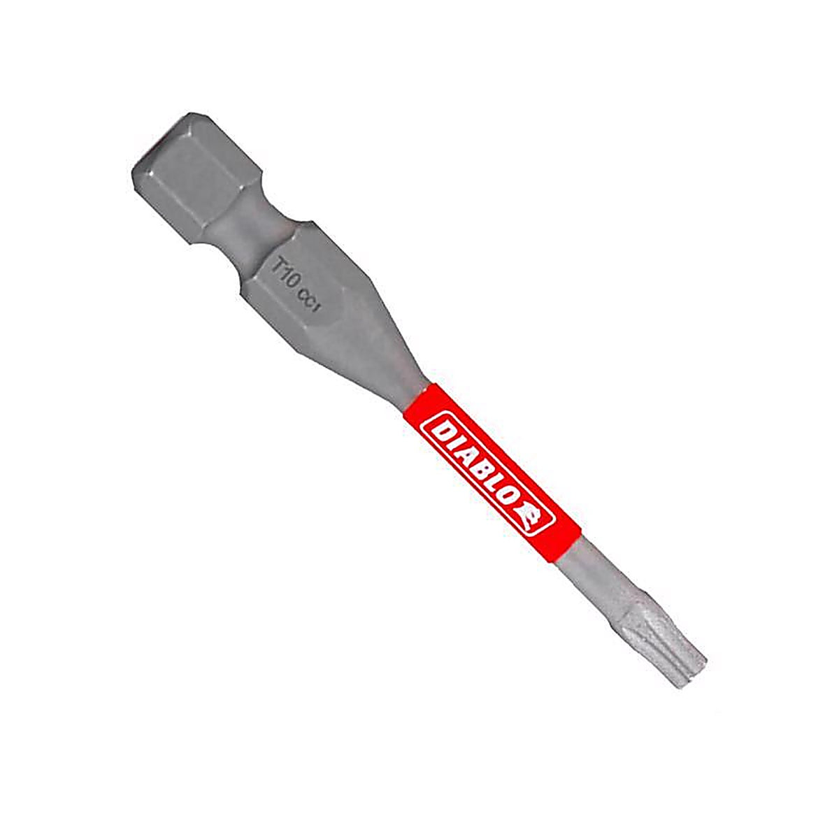 Diablo - DT102P1 - Torx #10 X 2 In. L Driver Bit Black Oxide 1 Piece
