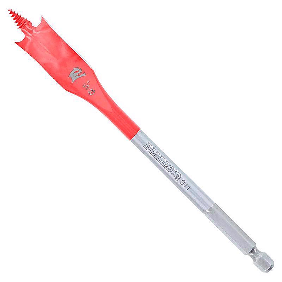 Diablo - DSP2070-P2 - 5/8 In. X 6 In. L High Speed Steel Clean Wood Spade Bit HEX Shank 2 Pack