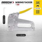 Arrow Fastener T59 5/16 in. Wiring Stapler Silver