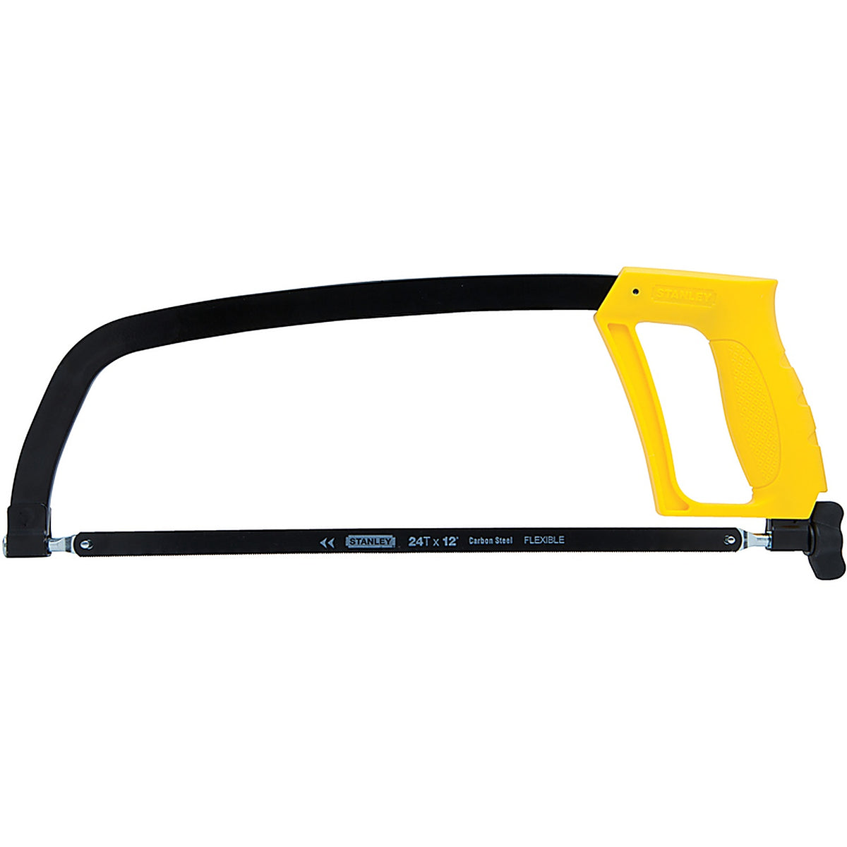Stanley STHT20138 12 in. Carbon Steel Hacksaw Black/Yellow 1/pc.