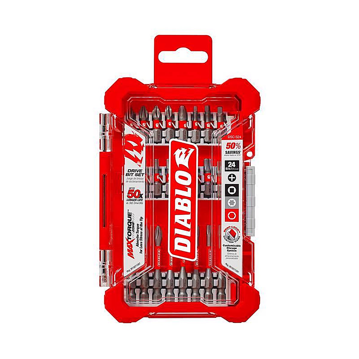 Diablo - DSC-S24 - Screwdriving Set 24 Piece