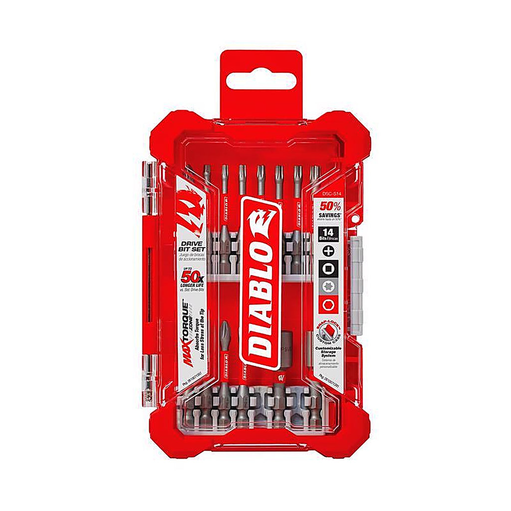 Diablo - DSC-S14 - Screwdriving Set 14 Piece