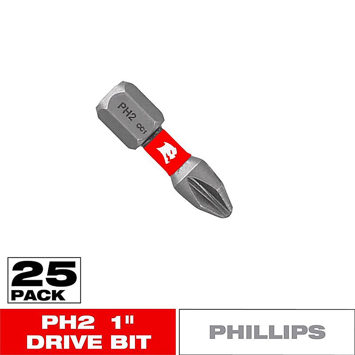 Diablo - DPH21P25 - Phillips #2 X 1 In. L Driver Bit 25 Pack