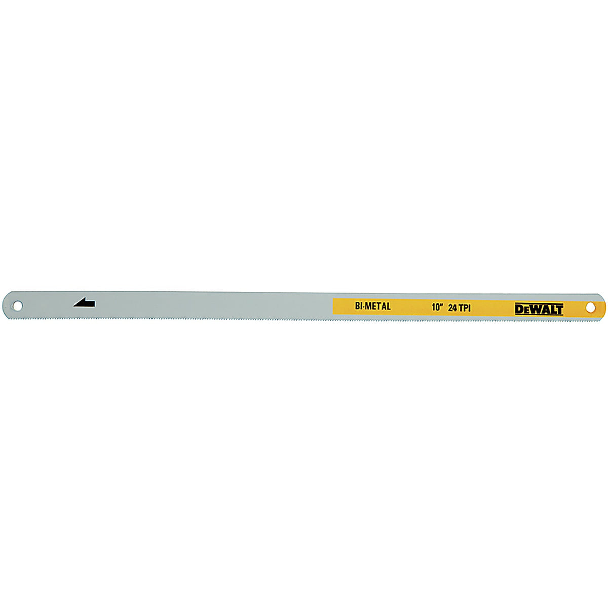 DeWalt DWHT20549 10 in. Bi-Metal Hacksaw Blade 24 TPI 2 pk