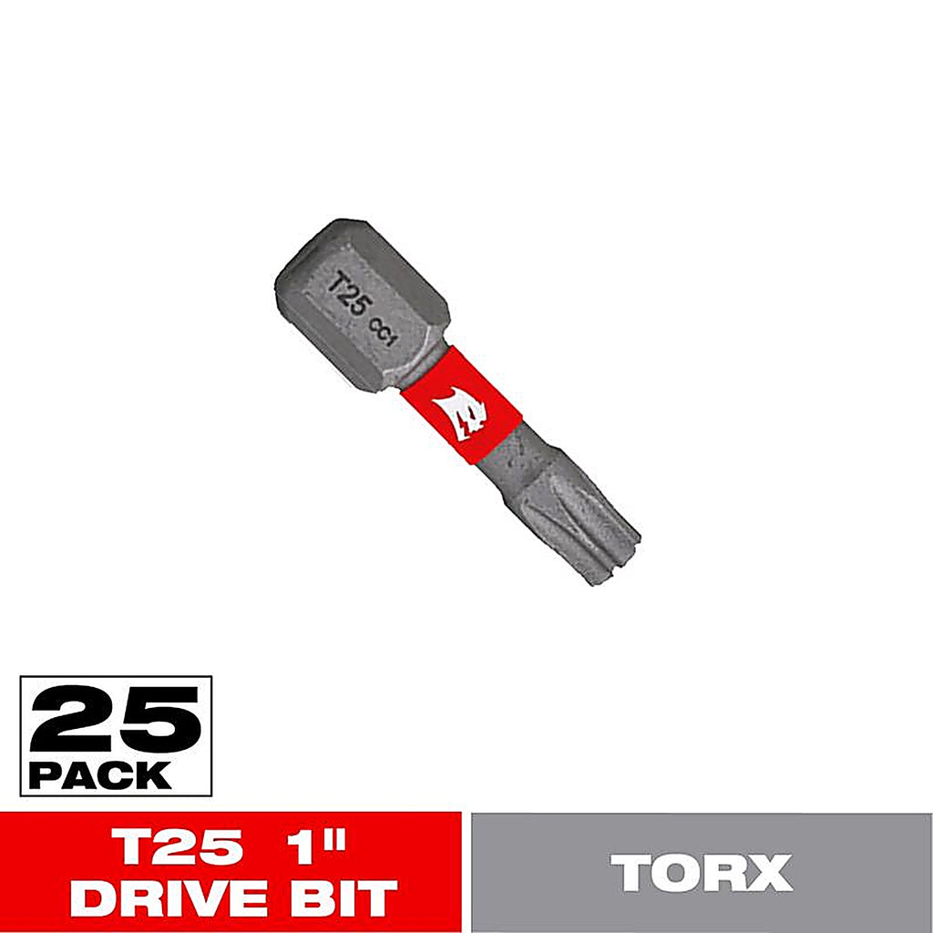 Diablo - DT251P25 - Torx #25 X 1 In. L Driver Bit Black Oxide 25 Pack