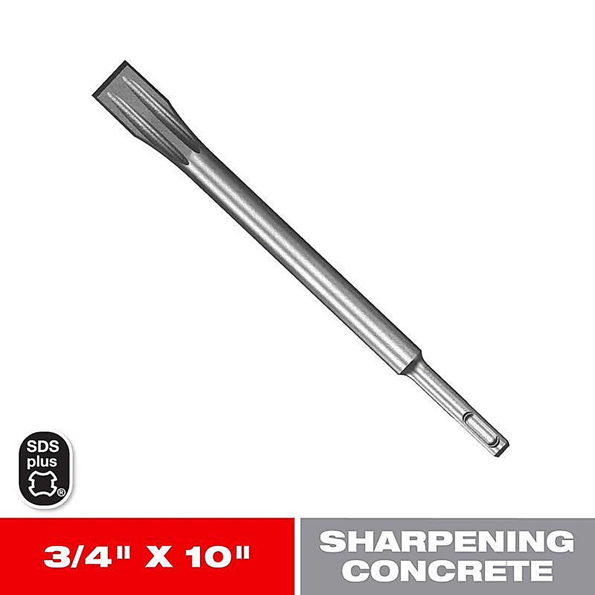 Diablo - DMAPLCH2010 - 3/4 In. W Sds-Plus Chisel 1 Piece