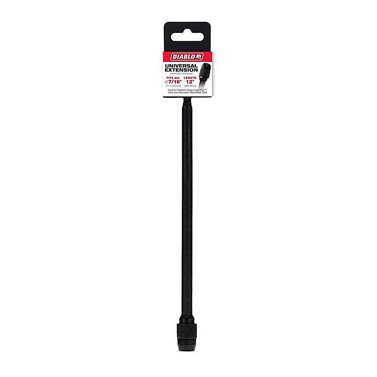 Diablo - DHS500XT12 - 12 In. L X 7/16 In. D Hole Saw Extension