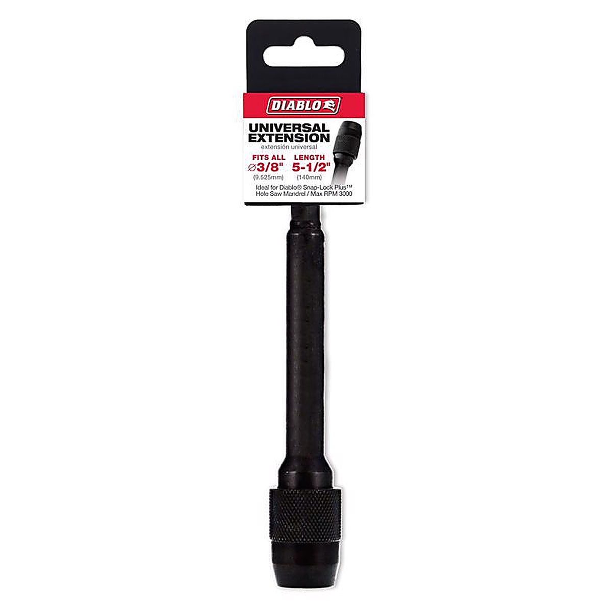 Diablo - DHS375XT6 - 5-1/2 In. L X 3/8 In. D Hole Saw Extension